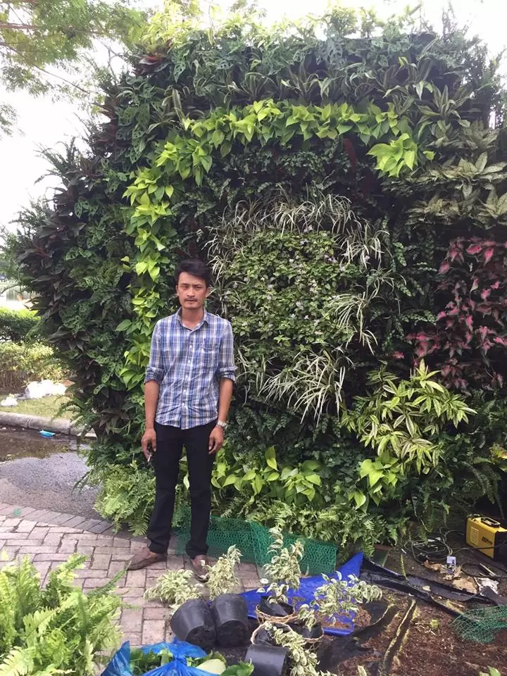 thiết kế cảnh quan sân vườn tại Thanh Xuân