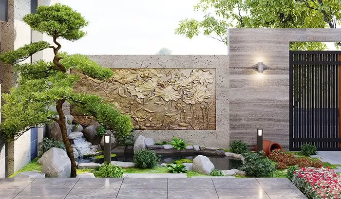 Dịch vụ thiết kế thi công tiểu cảnh sân vườn tại Hà Nội từ Trịnh Thập