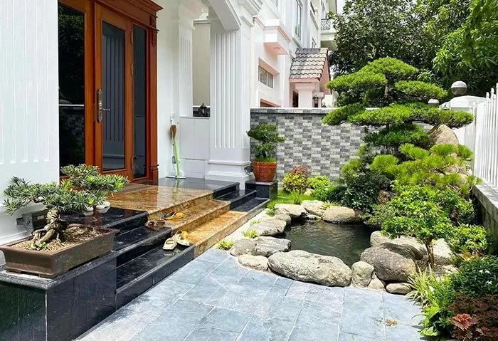 Thiết kế thi công tiểu cảnh sân vườn tại Hà Nội chuyên nghiệp